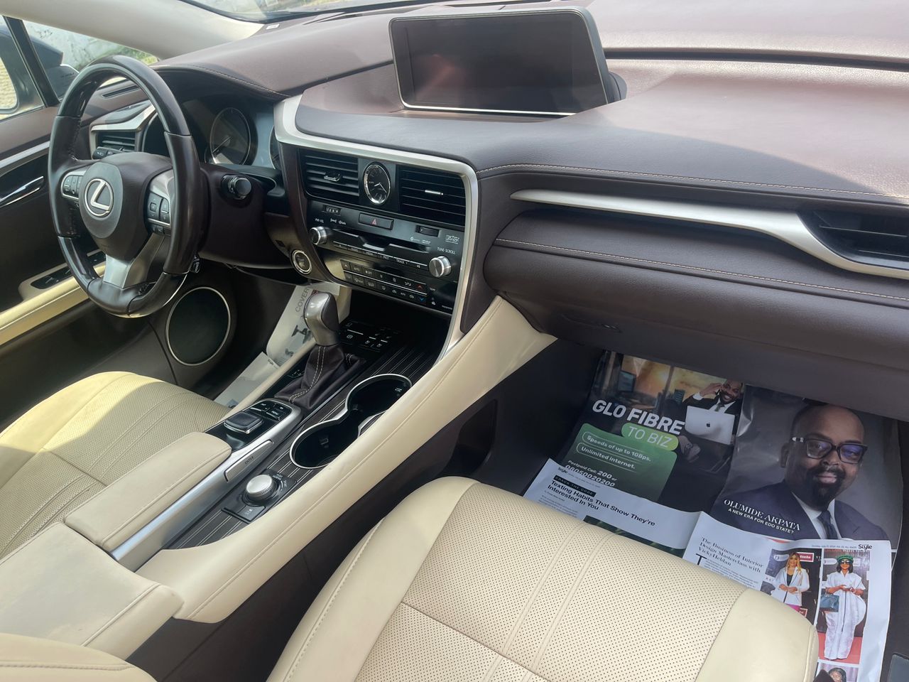 Lexus RX 2018,Tokunbo for sale at Bullet Motors Lagos”
